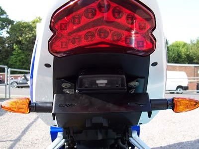 Portatarga Suzuki Gsx R 600 750 K4 K5 5627 Rg LP0005BK - ENDURRAD