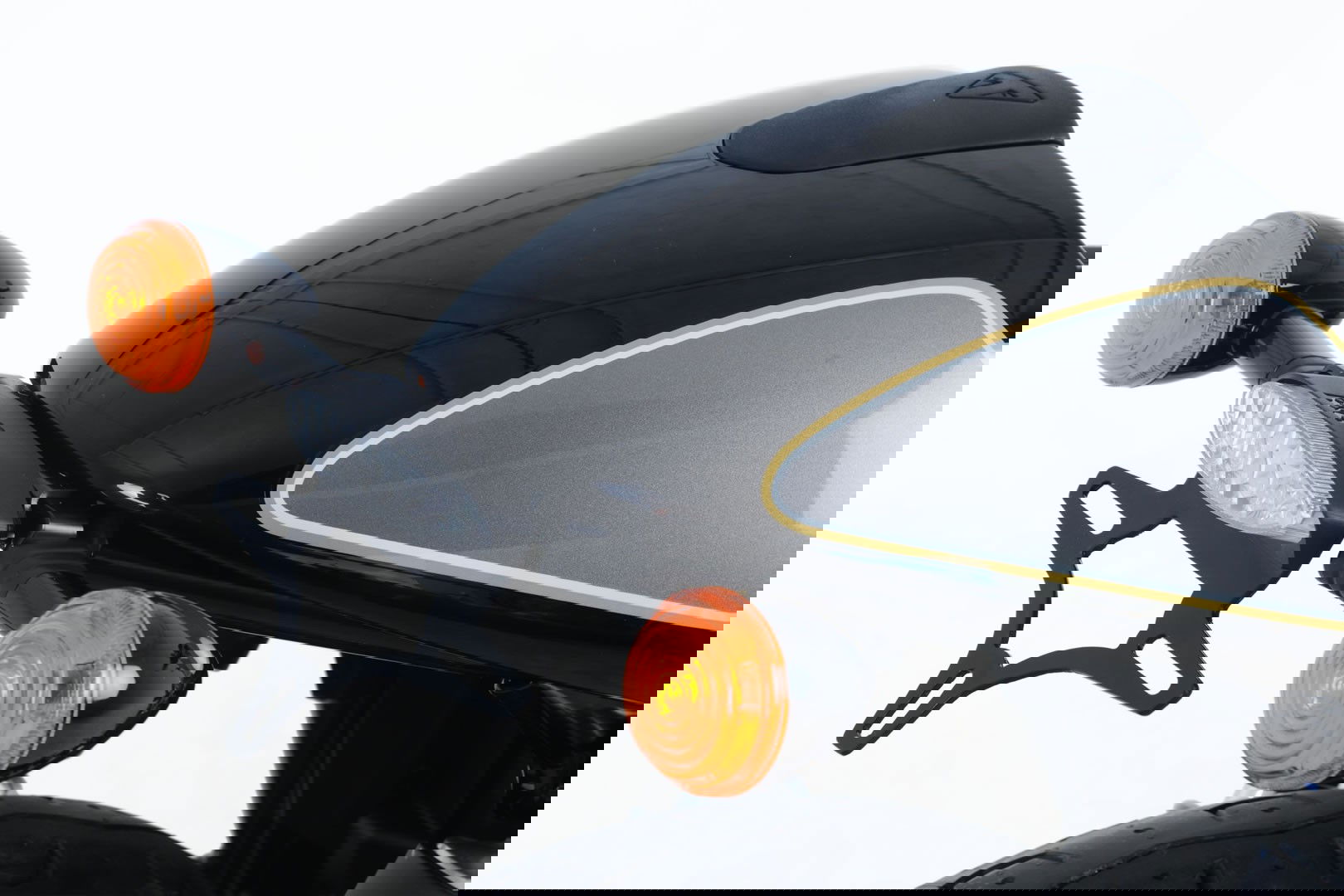 Portatarga Triumph Street Cup 17 54713 Rg LP0237BK - Endurrad