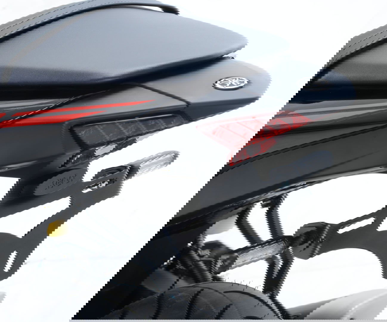 Portatarga Yamaha Yzf R25 12081 Rg LP0172BK - Endurrad