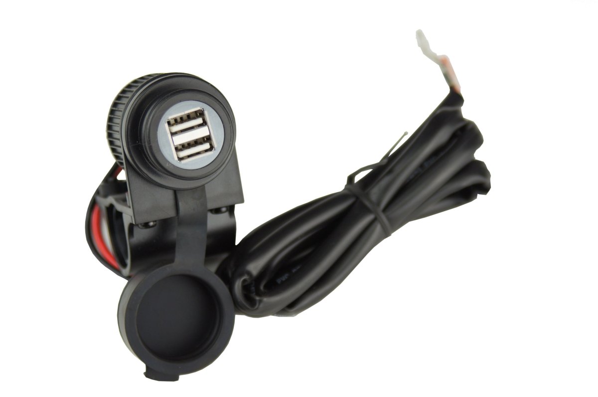 Presa 5V/2A doppia porta usb a manubrio impe | 13 - 0180 - r1827 - ENDURRAD