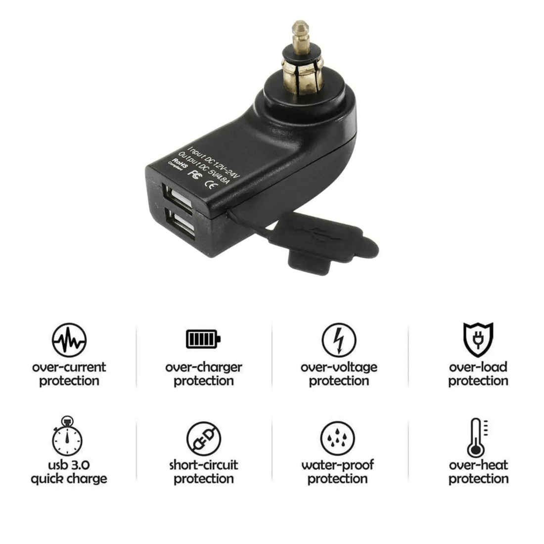 USB socket for BMW GS - Endurrad.com