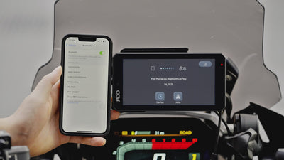 Jado S6 – Monitor Moto 6" Wireless con CarPlay, Android Auto