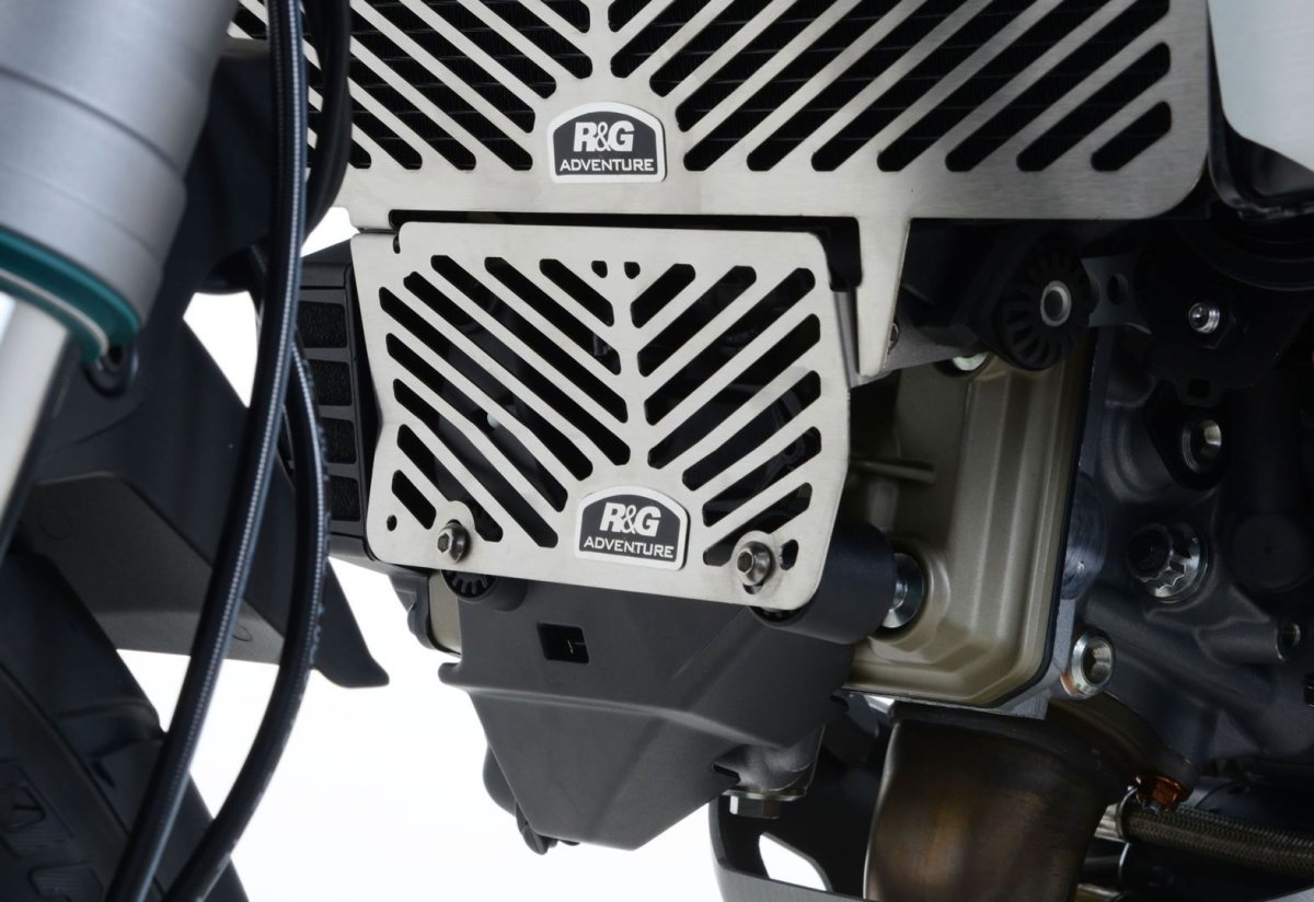 Protezione anteriore testa cilindro, acciaio inox, Ducati Multistrada 1200 '15 - / Multistrada Enduro - ENDURRAD