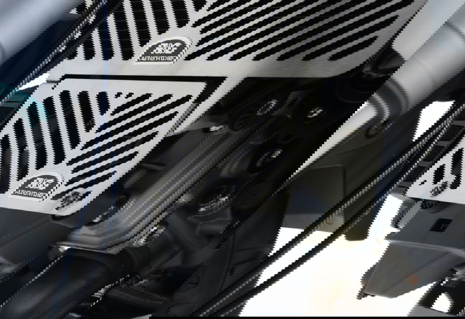 Protezione anteriore testa cilindro, acciaio inox, Ducati Multistrada 1200 '15- / Multistrada Enduro