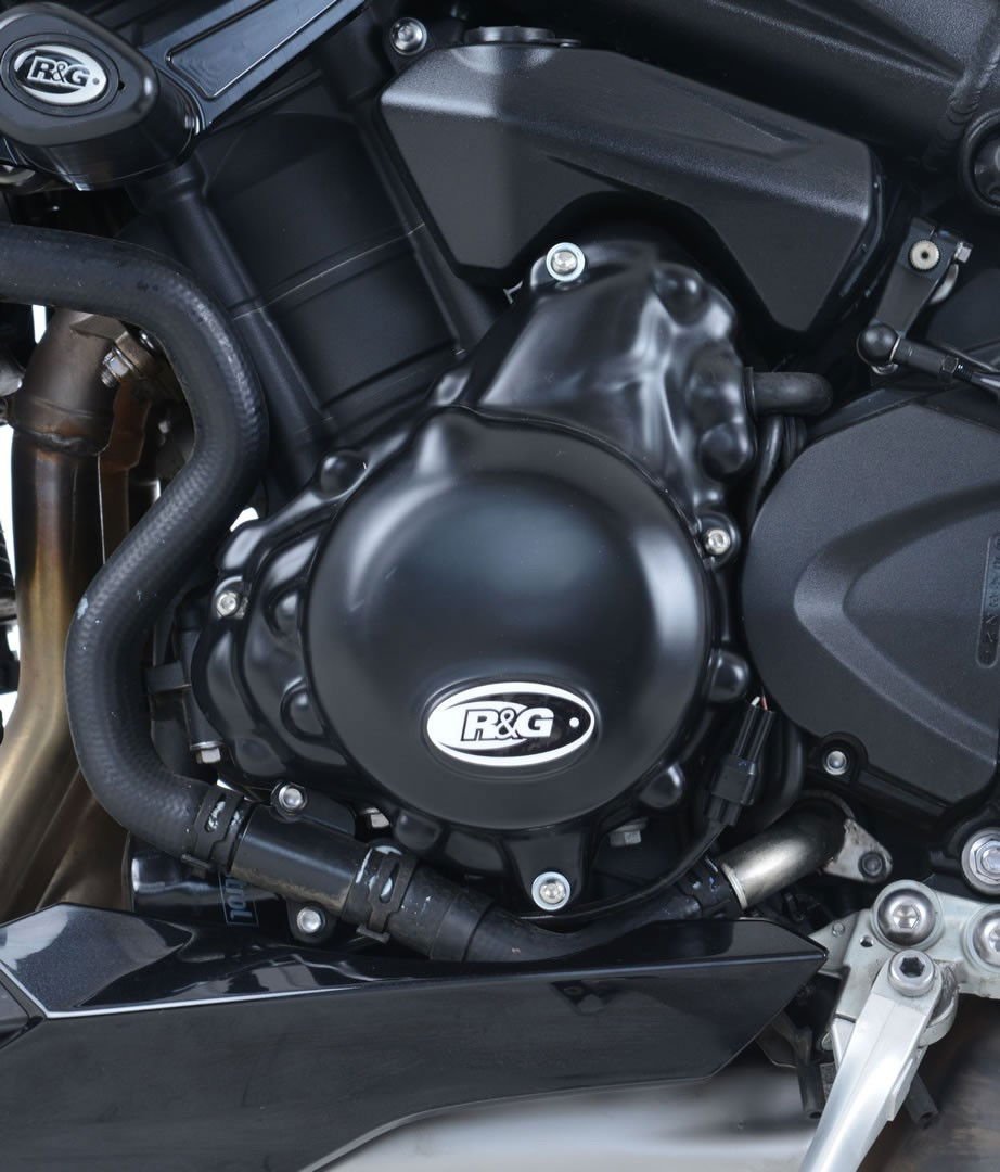 Protezione Carter Sinistro Triumph 675 Daytona 13 Street Triple 14 16 Street Triple 765 Rs 17 R G 7185 Rg ECC0141BK - ENDURRAD