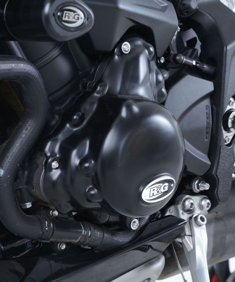 Protezione carter sinistro TRIUMPH 675 DAYTONA '13 - / STREET TRIPLE '14 - '16 / STREET TRIPLE 765 RS '17 - R&G - ENDURRAD