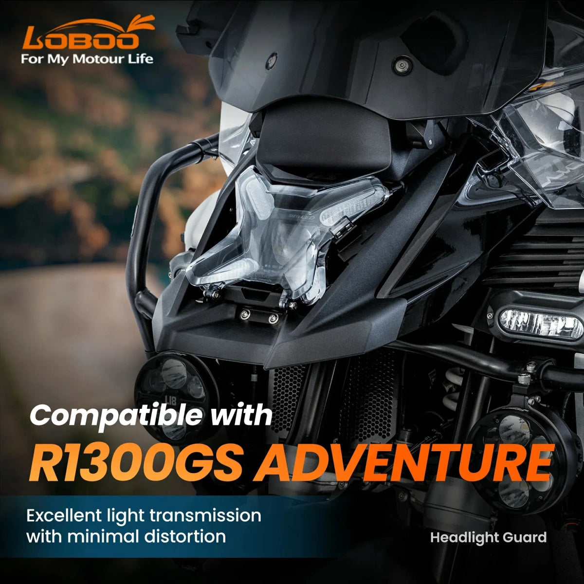 Protezione faro per BMW R 1300 GS Adventure - Endurrad.com