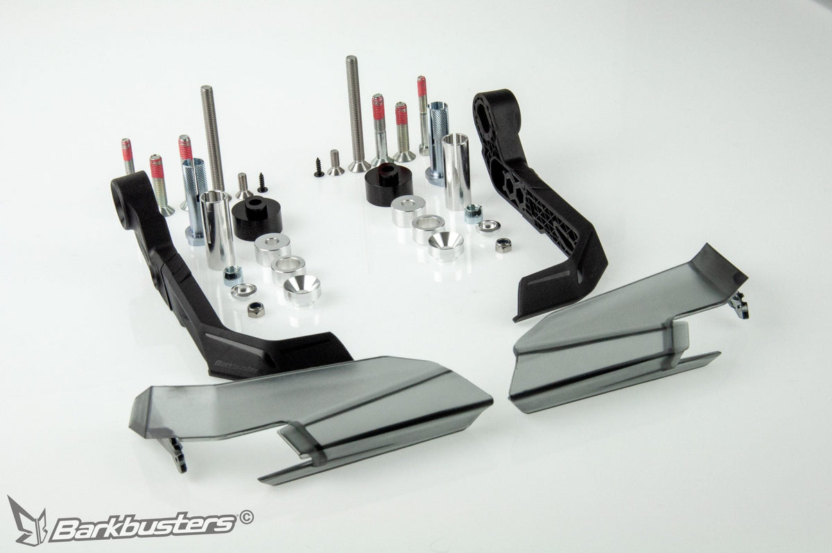 Componenti e viteria della protezione leve Barkbusters Aero-GP AGP-001