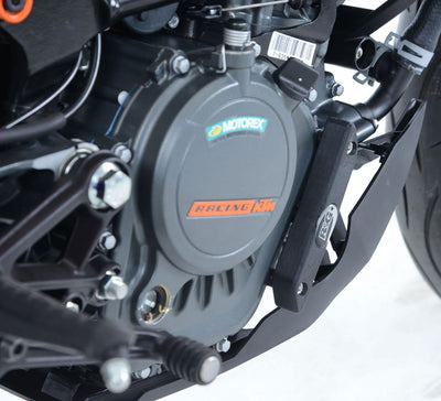 Protezione motore DX, KTM 125 Duke '17 - / RC 125 '17 - R&G - ENDURRAD