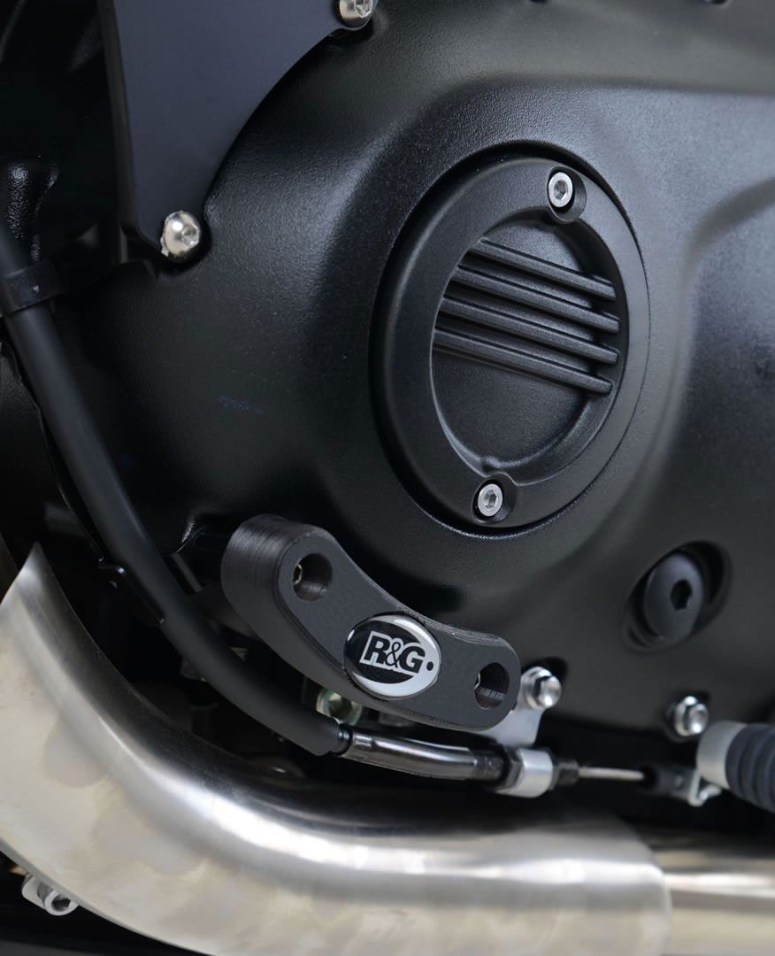 Protezione Motore Sx Triumph Thruxton 1200 1200R Speed Twin 19 Street Twin T120 Bonneville Street Cup 17 16752 Rg ECS0108BK - ENDURRAD