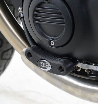 Protezione Motore Sx Triumph Thruxton 1200 1200R Speed Twin 19 Street Twin T120 Bonneville Street Cup 17 16752 Rg ECS0108BK - ENDURRAD