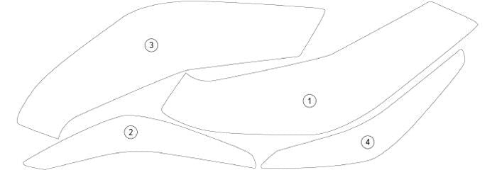 Protezione per valigie laterali pe | EZ - PANNIERBMW004A - 49804 - ENDURRAD