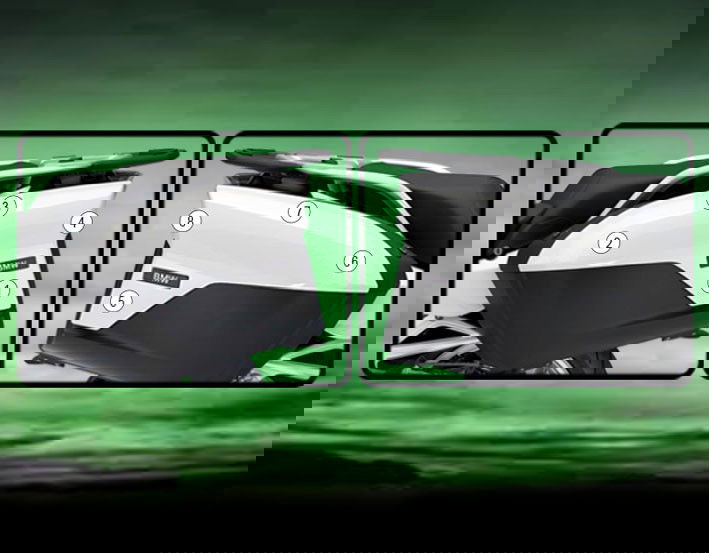 Protezione per valigie laterali per BMW K 1600 GT and GTL 2022-2024