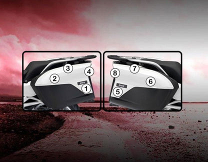 Protezione per valigie laterali per BMW R 1200 RT 2014 - 2018 - ENDURRAD