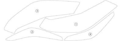 Protezione per valigie laterali per BMW S 1000 XR 2020 - 2024 - ENDURRAD