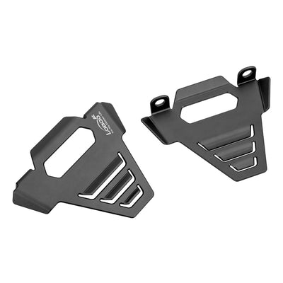 Protezione pinza freno LOBOO CKQ151TG dal lato esterno, con finestra centrale e feritoie