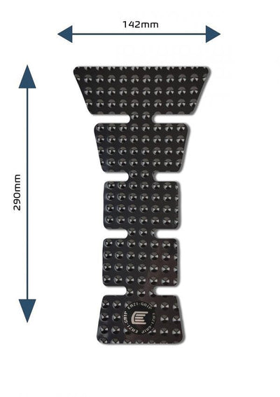 Protezione serbatoio moto centrale ed universale Design E - ENDURRAD