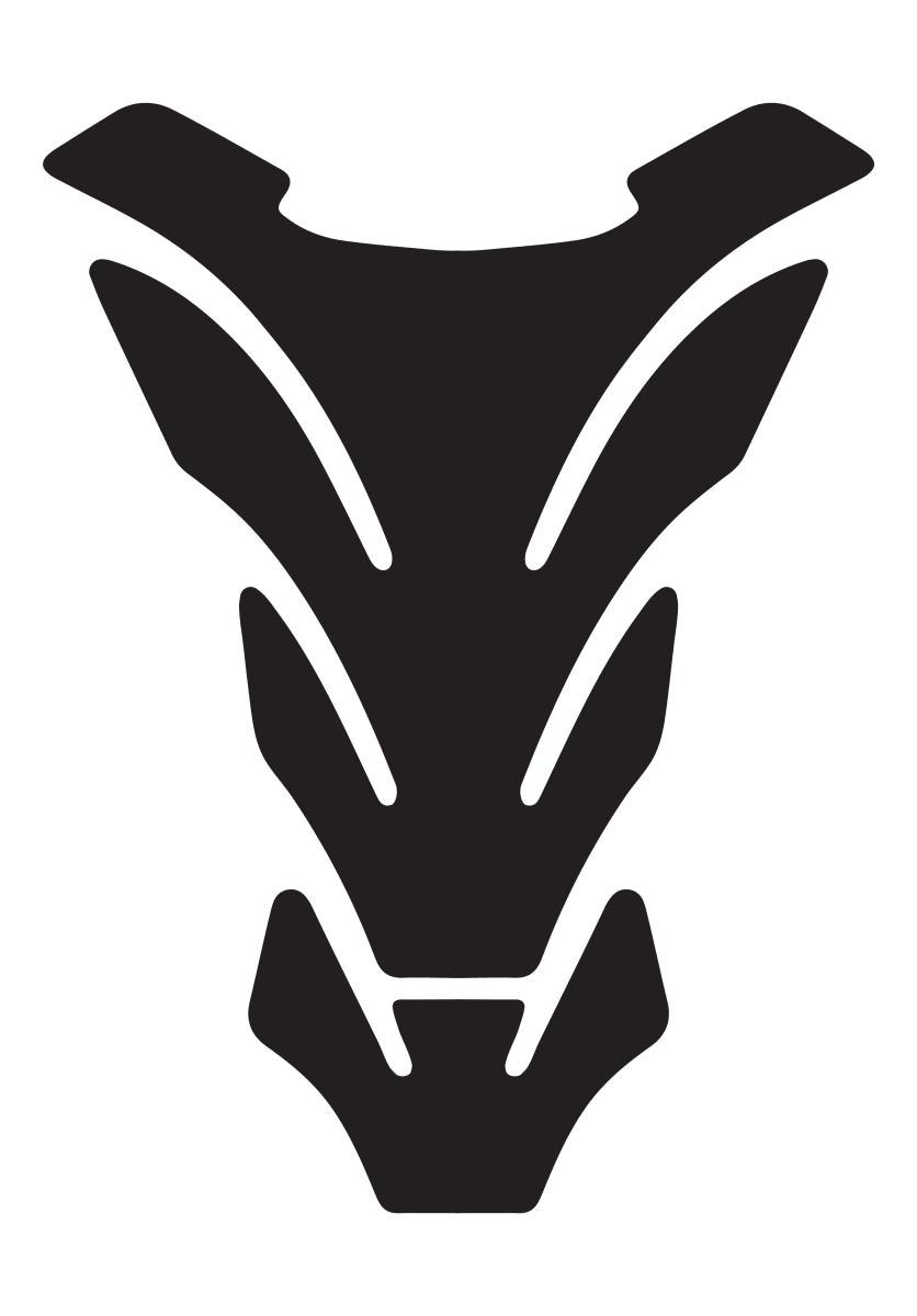 Protezione serbatoio resinata, tipo B - ner | 07 - 0501 - r29239 - ENDURRAD