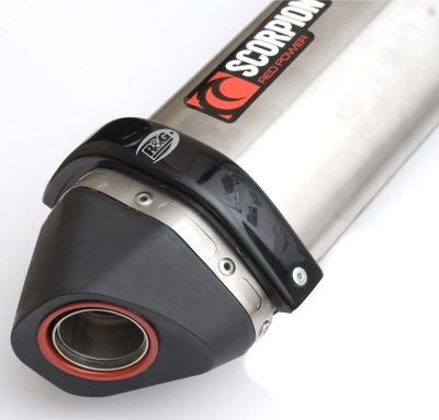 Protezione silenziatore Scorpion Serket (Adatto anche a silenziatori standard per Z400 '19- / Z250 '19- )