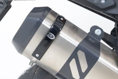 Prot.silenz.ugly tipo largo (adatto a GSX250R '17-,Versys 1000 '12-'18,  KW ZX-636 '13-'18, Ninja 300/250 '13-'17, Z250 '13-'18,