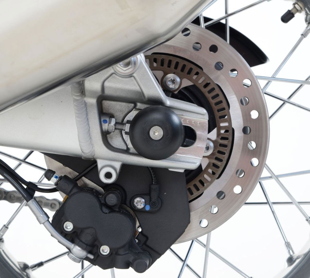 Protezioni Forcellone Allung Triumph Scrambler 1200 Xc Xe 19 Thruxton 1200 1200R Street Twin 900 Street Cup 17 Sp 17395 Rg SP0071BK - ENDURRAD