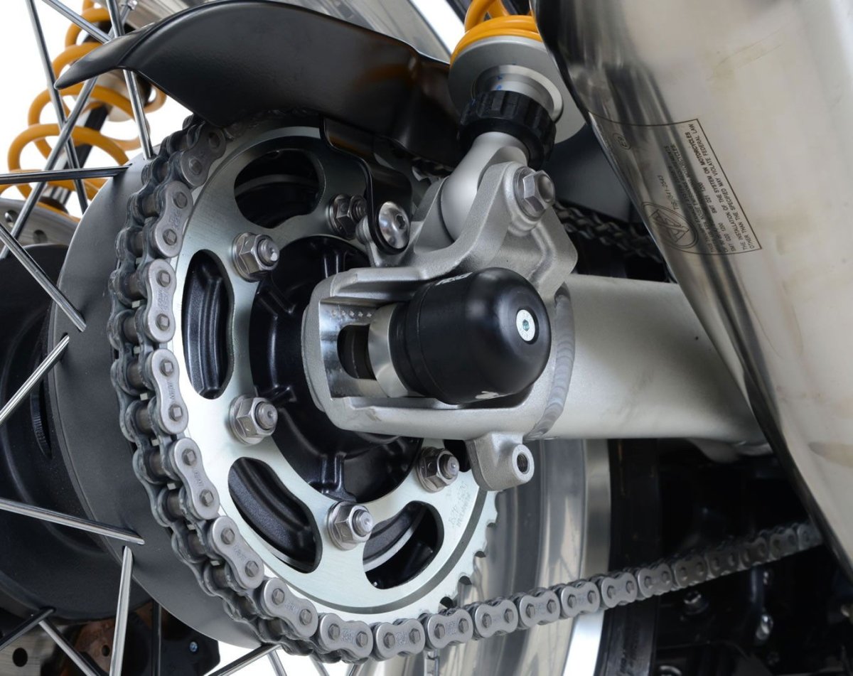 Protezioni Forcellone Allung Triumph Scrambler 1200 Xc Xe 19 Thruxton 1200 1200R Street Twin 900 Street Cup 17 Sp 17395 Rg SP0071BK - ENDURRAD