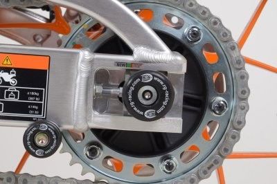 protezioni forcellone, Honda CBR 1000 RR '08 - '14 (no SP) / CBR600RR '03 - '14 - ENDURRAD