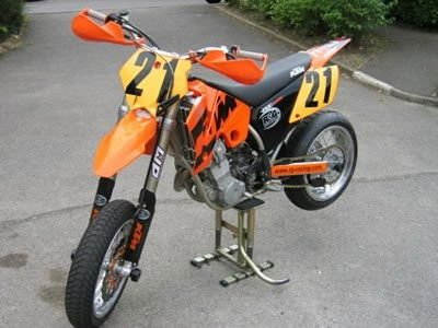 Protezioni Forcellone Ktm 660 Smc Exc Smr LC4 Range 67032 Rg SP0002BK - ENDURRAD