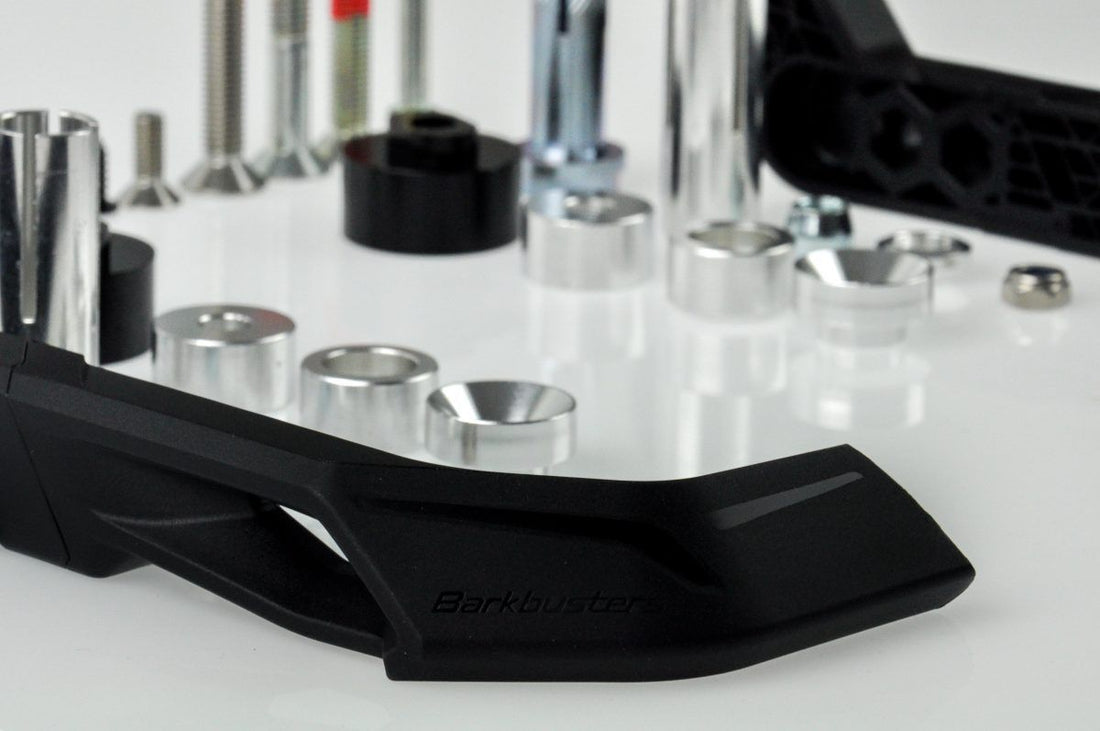 Paramani Barkbusters AGP-001, dettaglio del fissaggio al manubrio