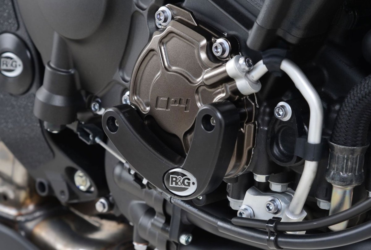 Protezioni Motore Dx Yamaha Yzf R1 R1M 15 Mt 10 12240 Rg ECS0095BK - ENDURRAD