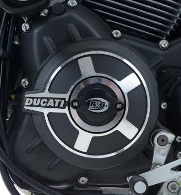 Protezioni Motore Sx Ducati Scrambler 800 Classic Street Classic Urban Enduro Flat Track Pro SIXTY2 Desert Sled Scrambler 12237 Rg ECS0092BK - ENDURRAD
