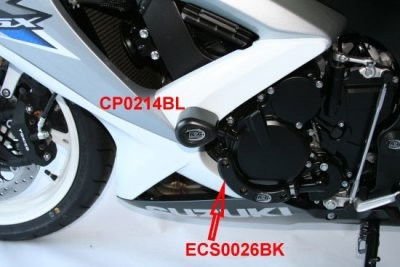 Protezioni motore SX - Suzuki GSXR 600/750 K6 - L0 - ENDURRAD