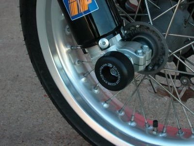Protezioni Perno Forcella Anteriore Aprilia Sxv 450 550 06 5480 Rg FP0052BK - ENDURRAD