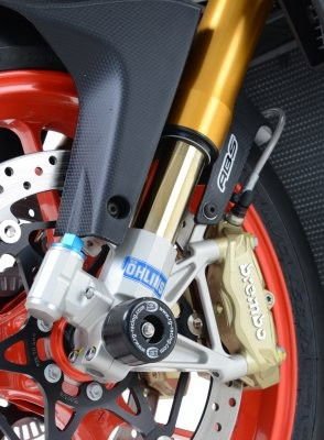 Protezioni Perno Forcella Anteriore Aprilia V4 Tuono 1100 15 16 RSV4RR 15 RSV4RF RSV4 1100 Factory 19 12849 Rg FP0173BK - ENDURRAD