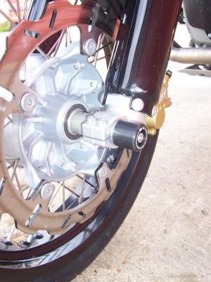 Protezioni perno forcella Anteriore, Bmw Hp 2 '06 - (Escluso Hp2 Sport) - ENDURRAD