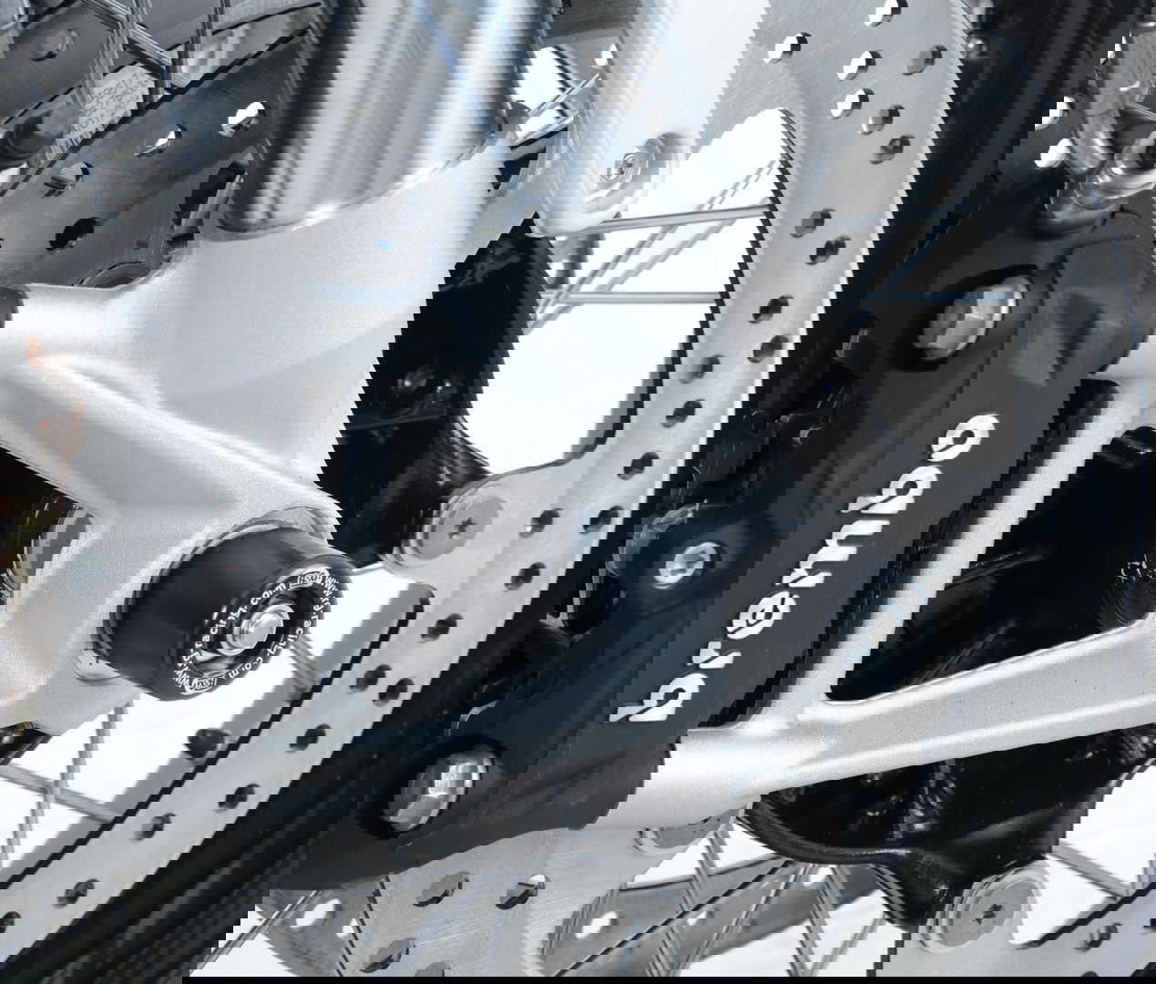 Protezioni perno forcella anteriore, BMW R Nine T / Scrambler / Racer / Pure / Urban GS (c/ruote dentate) R&G