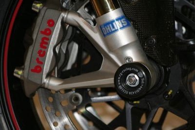 Protezioni Perno Forcella Anteriore Ducati 848 1098 1198 1098 Streetfighter 5495 Rg FP0060BK - ENDURRAD