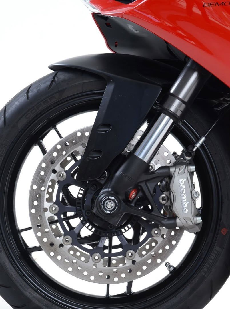 Protezioni Perno Forcella Anteriore Ducati 899 959 1199 1299 V4S 18 V4R 19 V2 Streetfighter V4 20 Tutti I Modelli Tipo 12281 Rg FP0171BK - ENDURRAD