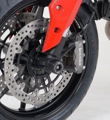 Protezioni Perno Forcella Anteriore Ducati Hypermotard 821 939 939SP Hyperstrada 821 939 10411 Rg FP0139BK - Endurrad