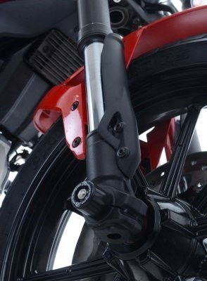 Protezioni Perno Forcella Anteriore Ducati Scrambler 800 Classic Street Classic SIXTY2 Flat Track Pro 12277 Rg FP0167BK - ENDURRAD