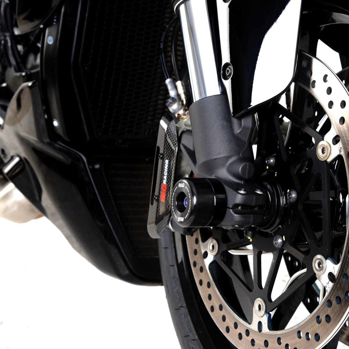 Protezioni Perno Forcella Anteriore Ducati V4 Diavel 23 Rg FP0276BK Rg FP0276BK - ENDURRAD