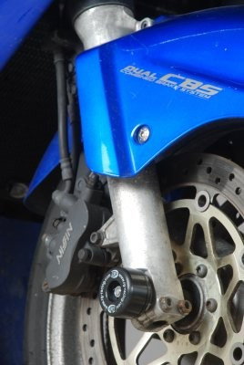 Protezioni Perno Forcella Anteriore Honda CBR1100XX Blackbird 96 07 10406 Rg FP0134BK - Endurrad