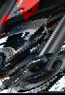 Protezioni Perno Forcella Anteriore Honda CBR250 11 CBR300R 5550 Rg FP0104BK - Endurrad