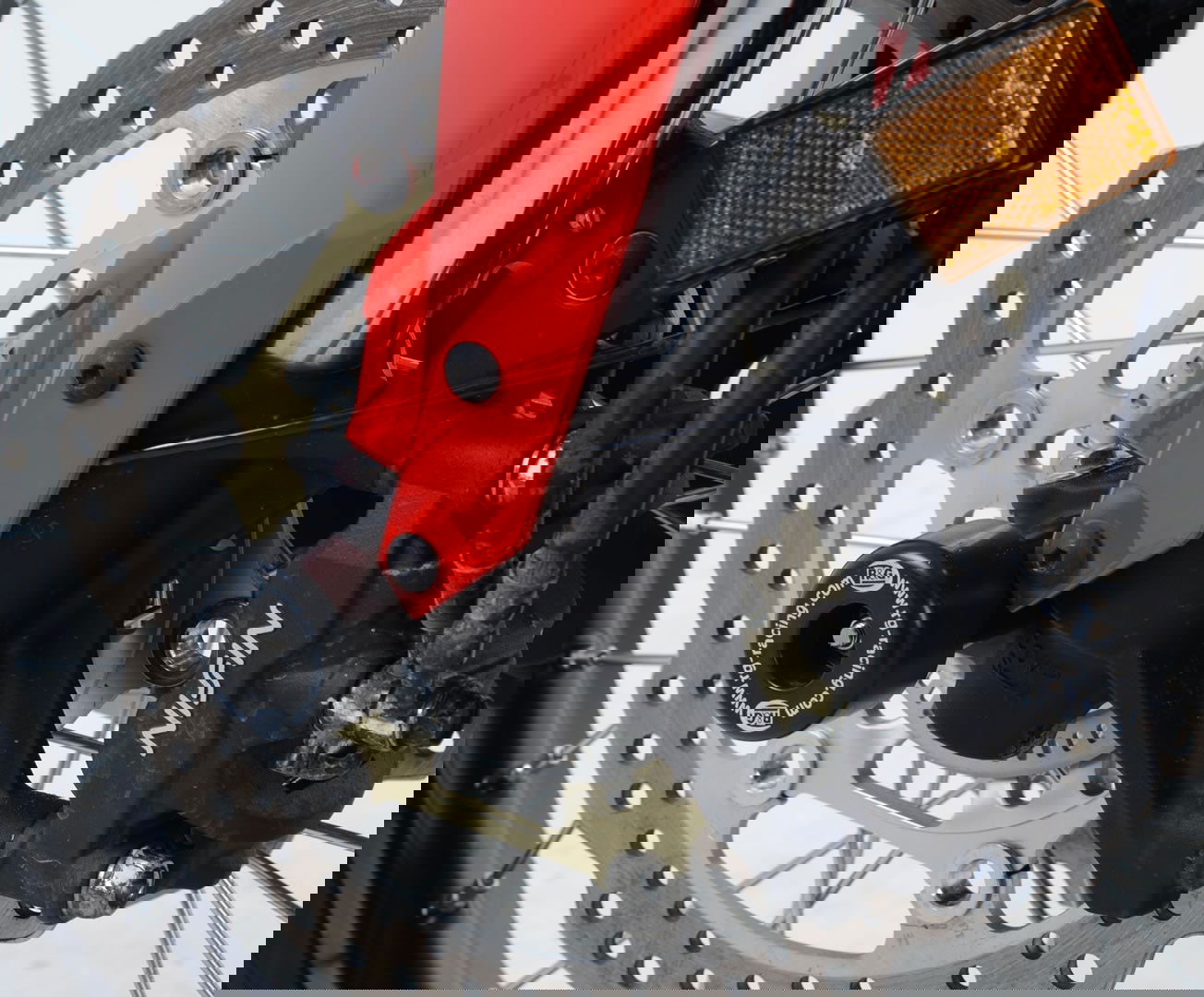 Protezioni Perno Forcella Anteriore Honda CRF1000L Africa Twin 16 20 Africa Twin Adv Sports 18 20 15504 Rg FP0181BK - Endurrad