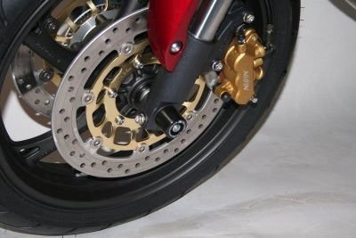 Protezioni perno forcella Anteriore, Honda Hornet 600 '05 - '11 / Hornet 900 / Cbr600 F '11 - ENDURRAD
