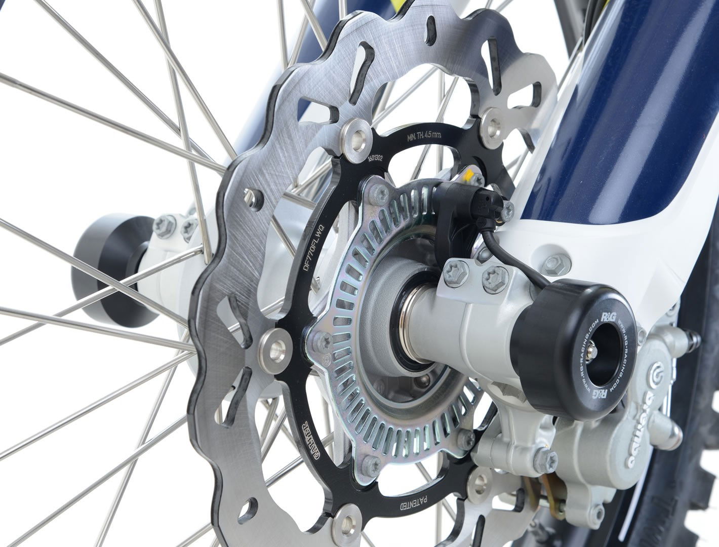 Protezioni Perno Forcella Anteriore Husqvarna 701 Enduro 17352 Rg FP0186BK - Endurrad