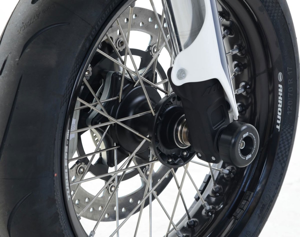 Protezioni Perno Forcella Anteriore Husqvarna 701 Supermoto 17353 Rg FP0187BK - ENDURRAD