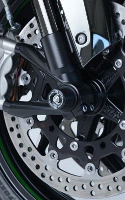 Protezioni Perno Forcella Anteriore Kawasaki H2 H2R 12280 Rg FP0170BK - ENDURRAD