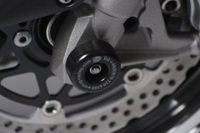 Protezioni Perno Forcella Anteriore Kawasaki Z1000 07 09 Z750R Versys 1000 5508 Rg FP0067BK - ENDURRAD