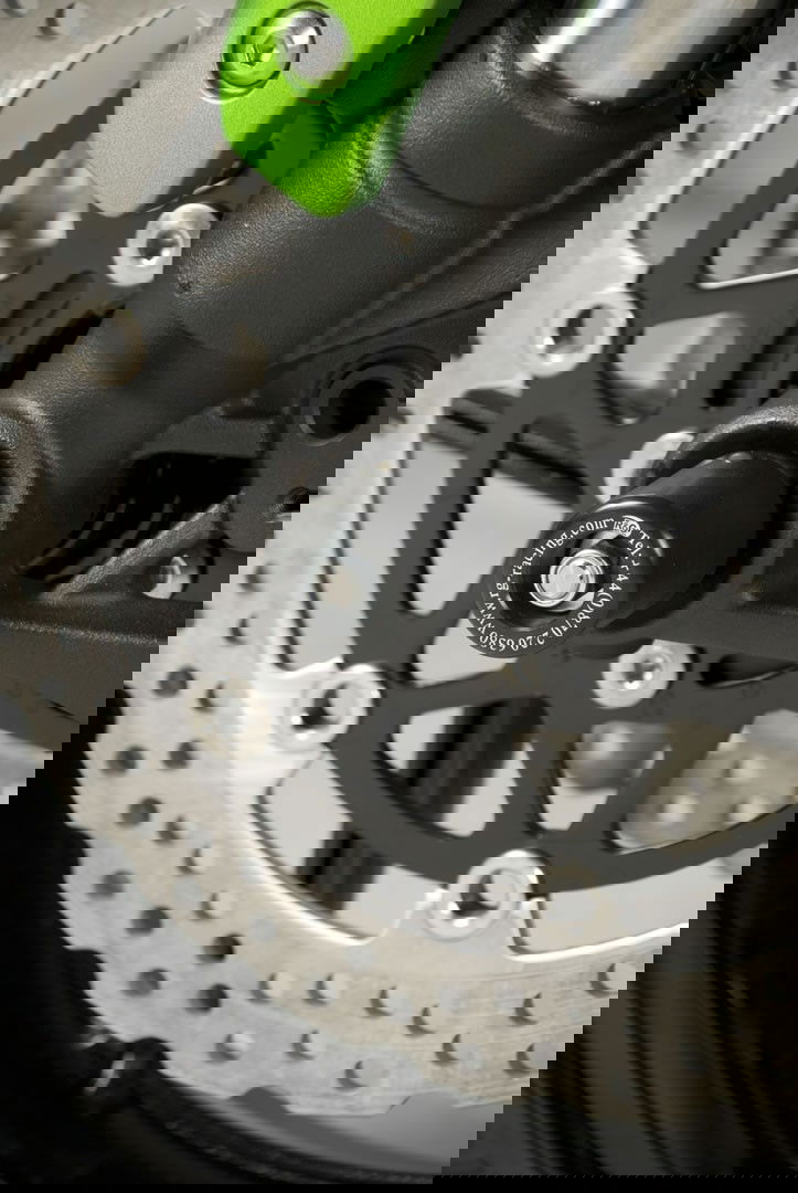 Protezioni Perno Forcella Anteriore Kawasaki Z1000 10 13 Z1000SX 10 19 5541 Rg FP0095BK - Endurrad